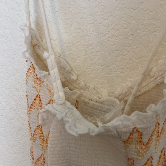 FREE PEOPLE sweet nothings midi dress in marshmallow Medium - Picture 10 of 11